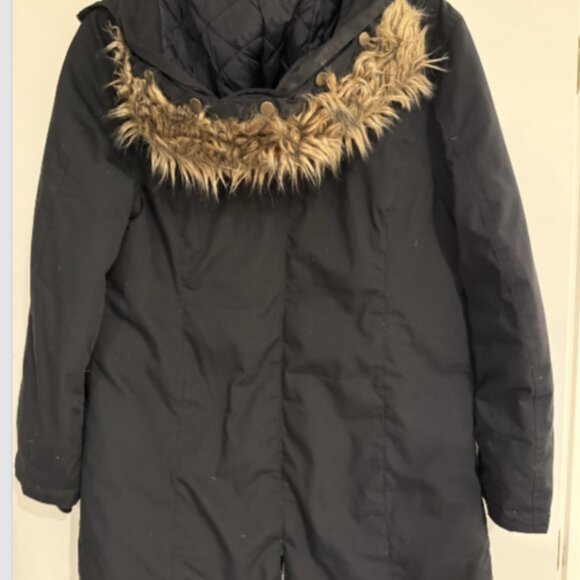 WOMEN'S MODERN MATERNITY ZIP-UP INSULATED DOWN SIZE MEDIUM JACKET COAT - Picture 3 of 5